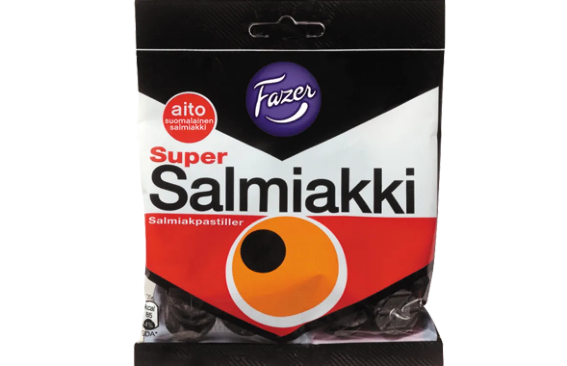 FAZER SUPER SALMIAKKIPASTILLI 80 G