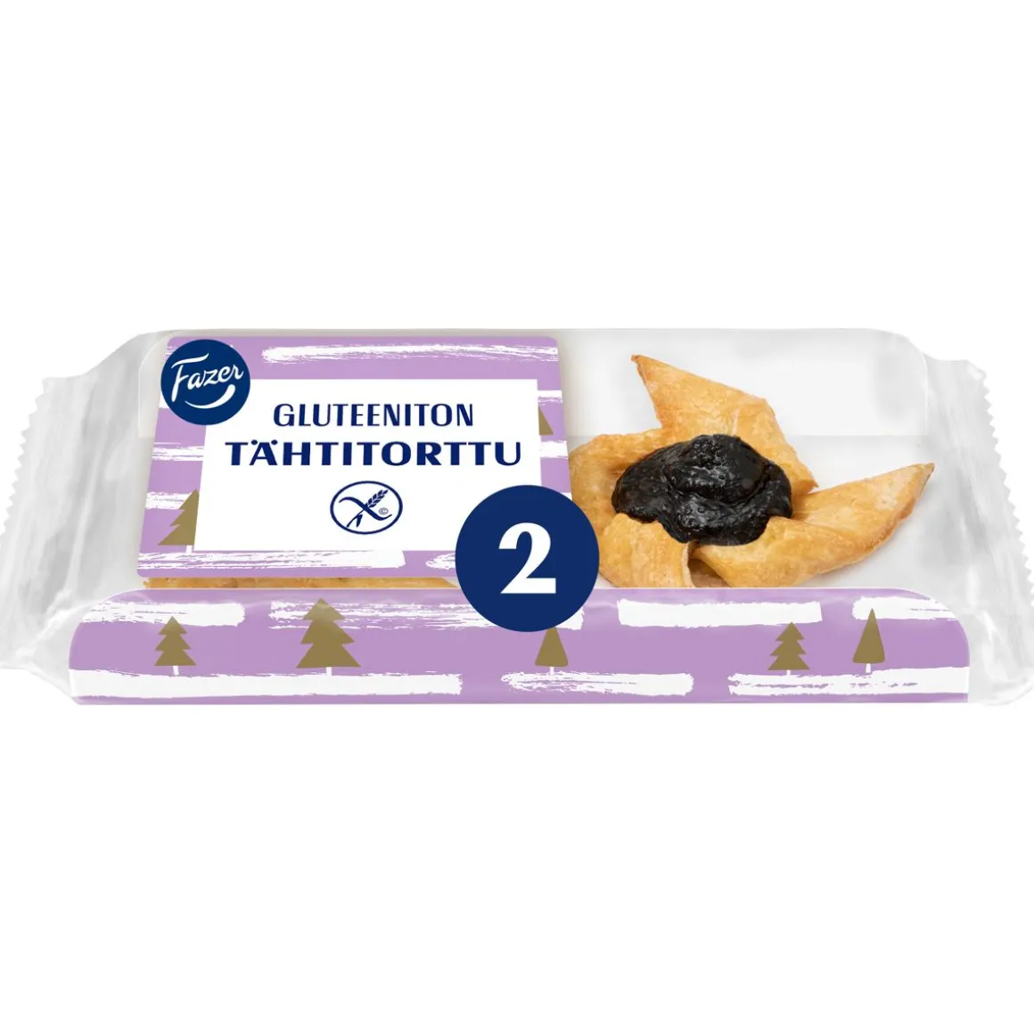 FAZER TÄHTITORTTU 2KPL GTON 120 G