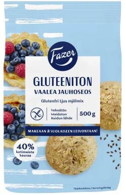 FAZER VAALEA JAUHOSEOS GLUTEENITON 500 G