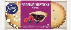 FAZER VADELMA-MUSTIKKAPIIRAKKA 2KPL 140 G