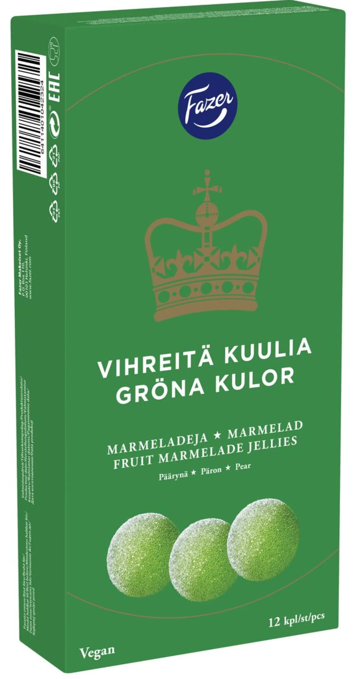 FAZER VIHREITÄ KUULIA MARMELADI 260 G