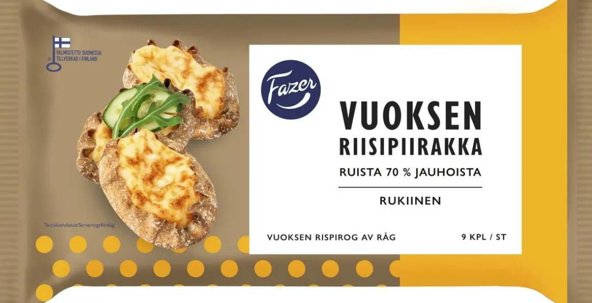 FAZER VUOKSEN PIIRAKKA 9KPL 330 G