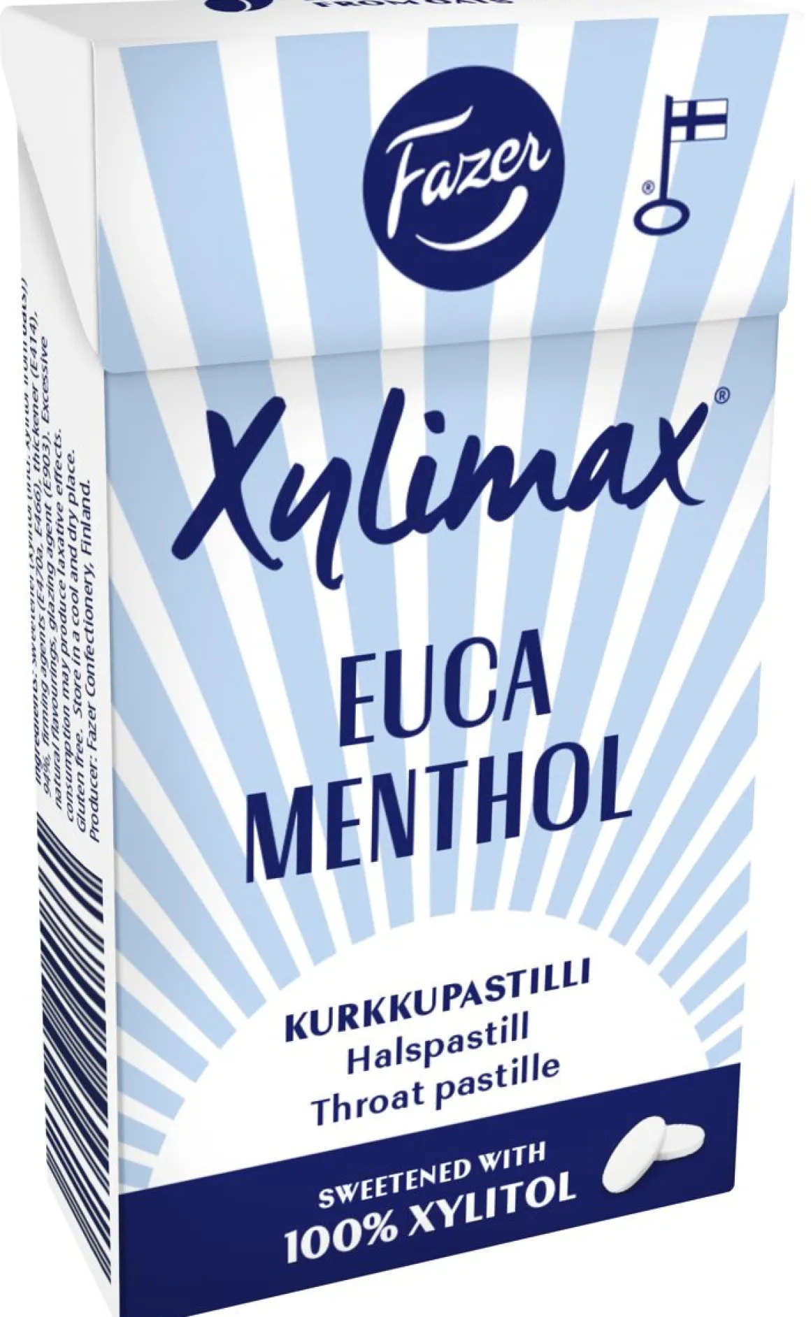 FAZER XYLIMAX EUCAMENTHOLTÄYSKSYLITOLIPASTILLI 38 G