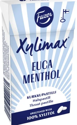 FAZER XYLIMAX EUCAMENTHOLTÄYSKSYLITOLIPASTILLI 38 G