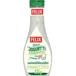 FELIX JOGURTTI-RUOHOSIPULI SALAATTIKASTIKE 375 G