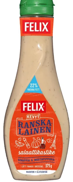 FELIX SALAATTIKASTIKE KEVYT RANSKALAINEN 375 G