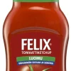 FELIX KETCHUP VÄHEMMÄN SUOLAA JA SOKERIA LUOMU 485 G