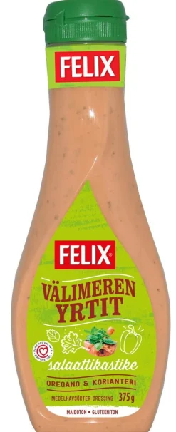 FELIX SALAATTIKASTIKE VÄLIMEREN YRTIT 375 G