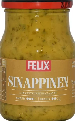 FELIX SINAPPIKURKKUSALAATTI 390 G