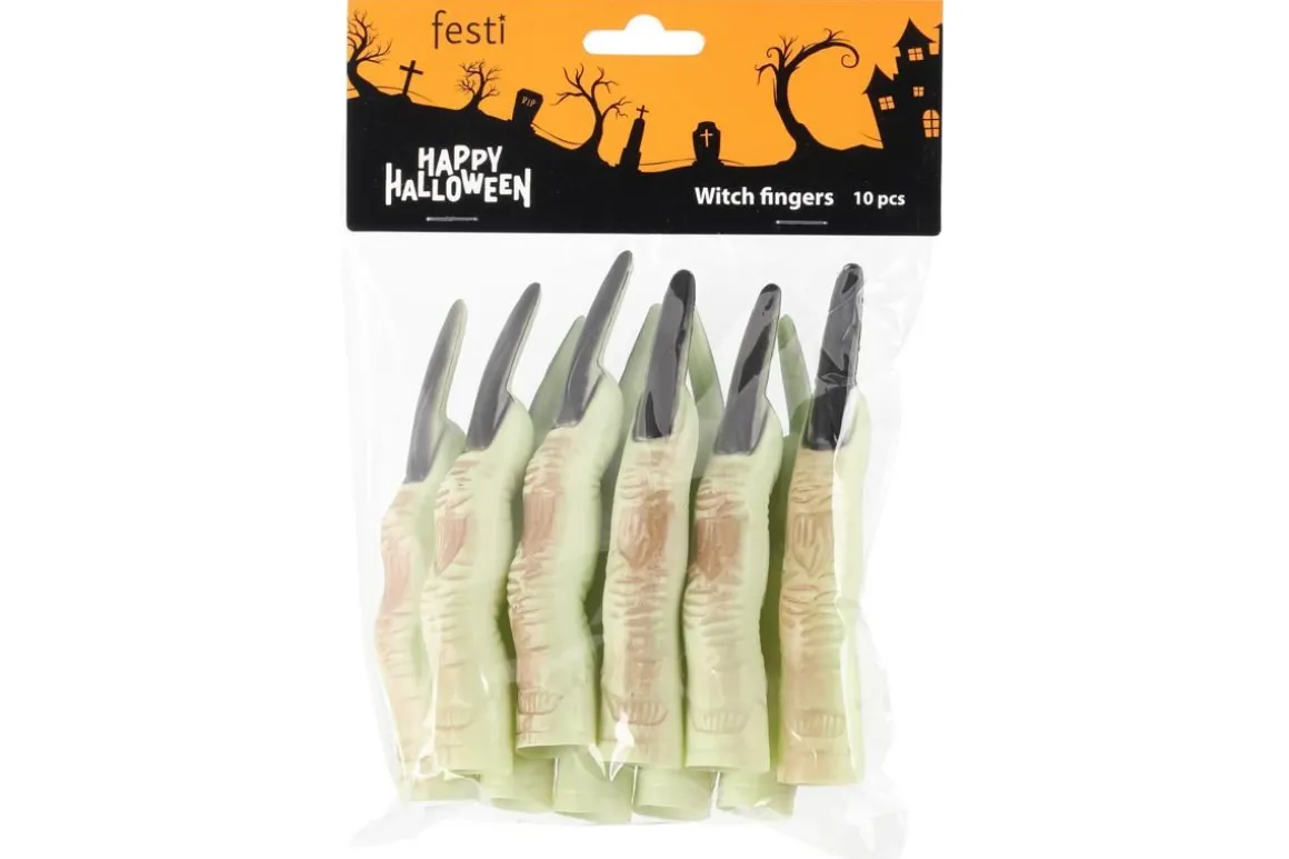 FESTI HALLOWEEN NOIDANSORMET KYNSILLÄ 10 KPL
