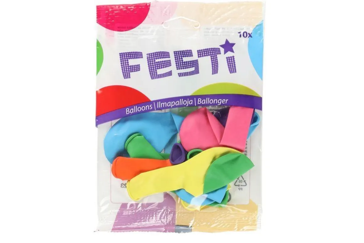 FESTI ILMAPALLO 22 CM 10 KPL
