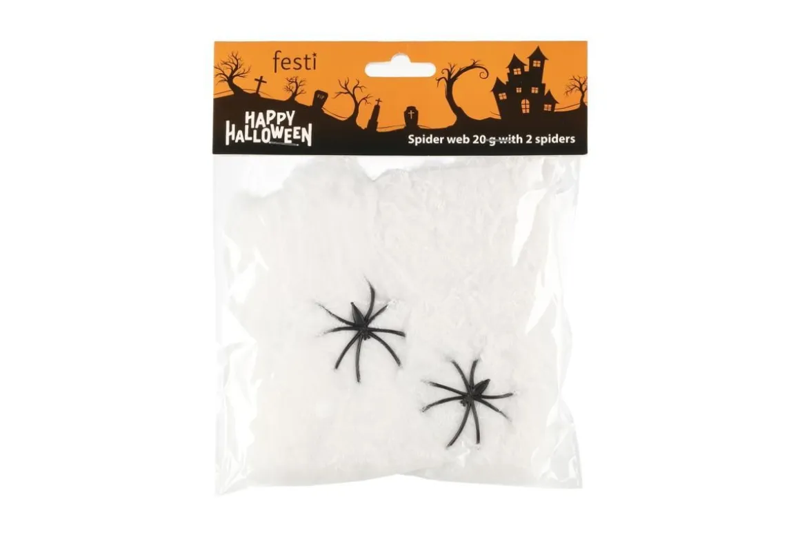 FESTI HALLOWEEN HÄMÄHÄKINSEITTI 20 G JA 2 HÄMÄHÄKKIÄ