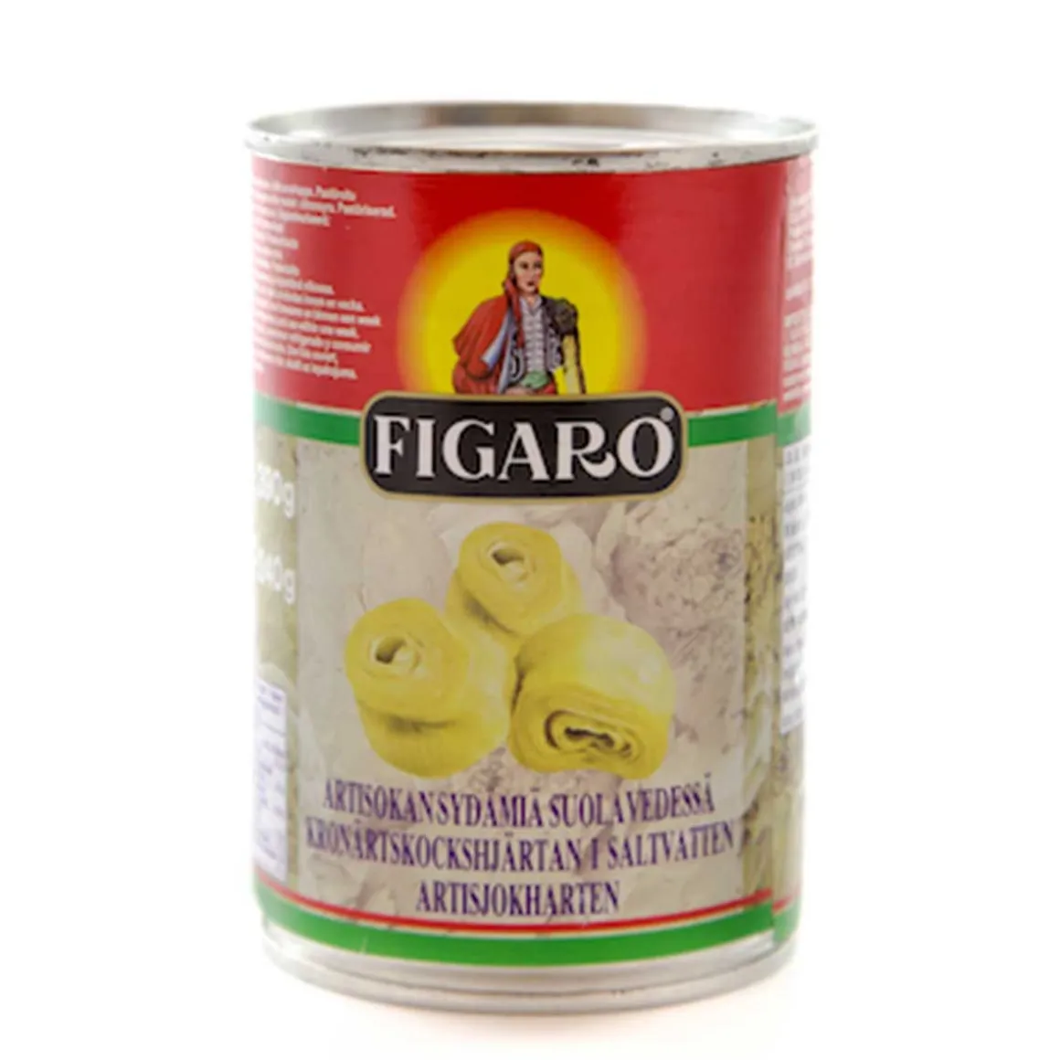 FIGARO ARTISOKAN SYDÄMIÄ VEDESSÄ 240 G