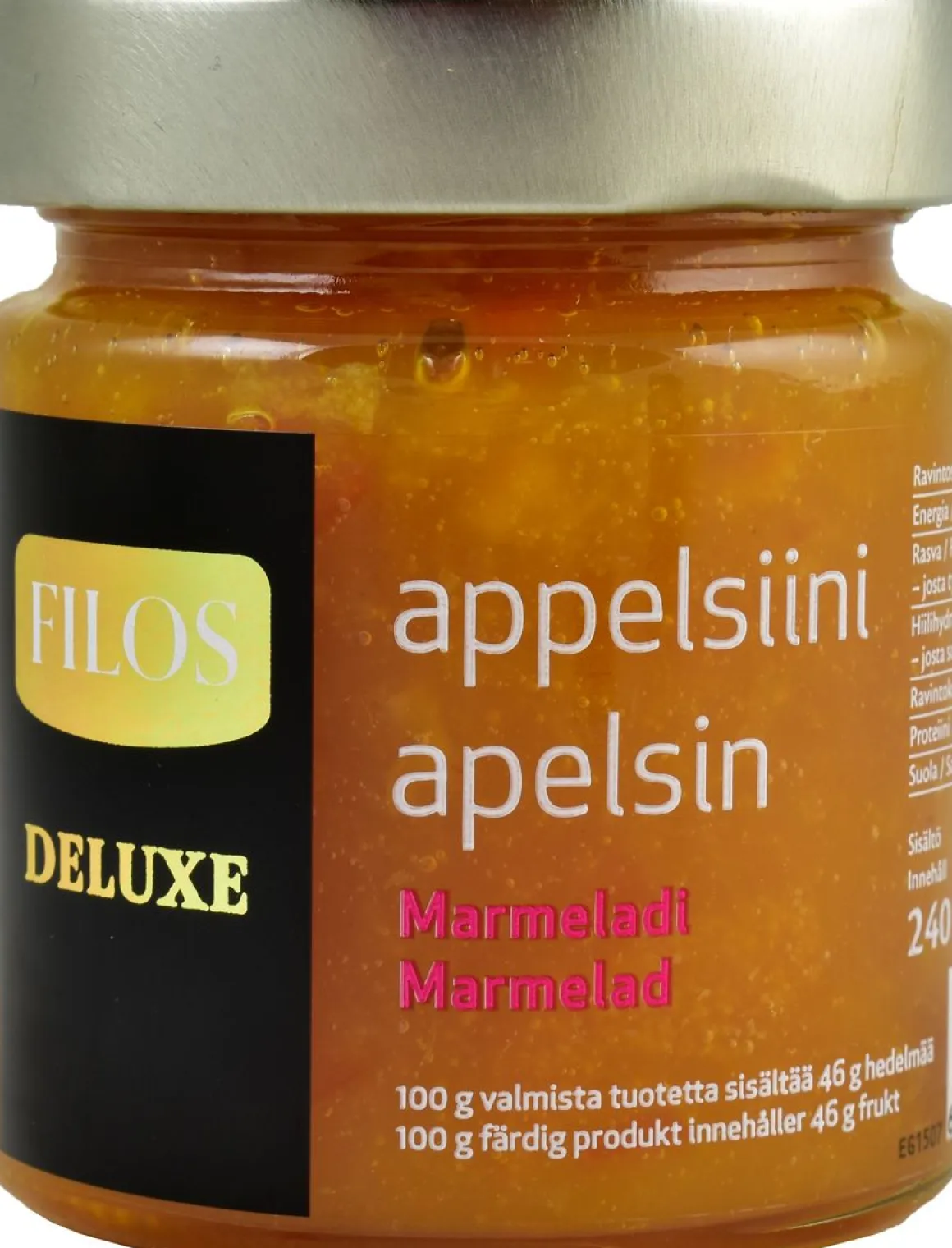 FILOS DELUXE APPELSIINIMARMELADI 240 G