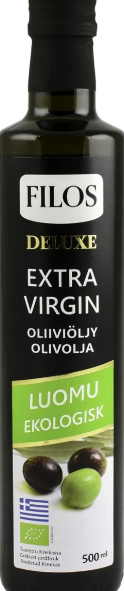 FILOS EKSTA-NEITSYT OLIIVIÖLJY LUOMU 500 ML