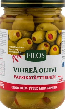FILOS VIHREÄ OLIIVI PAPRIKATÄYTE 165 G