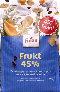 FINAX MYSLI HEDELMÄ 45% 650 G