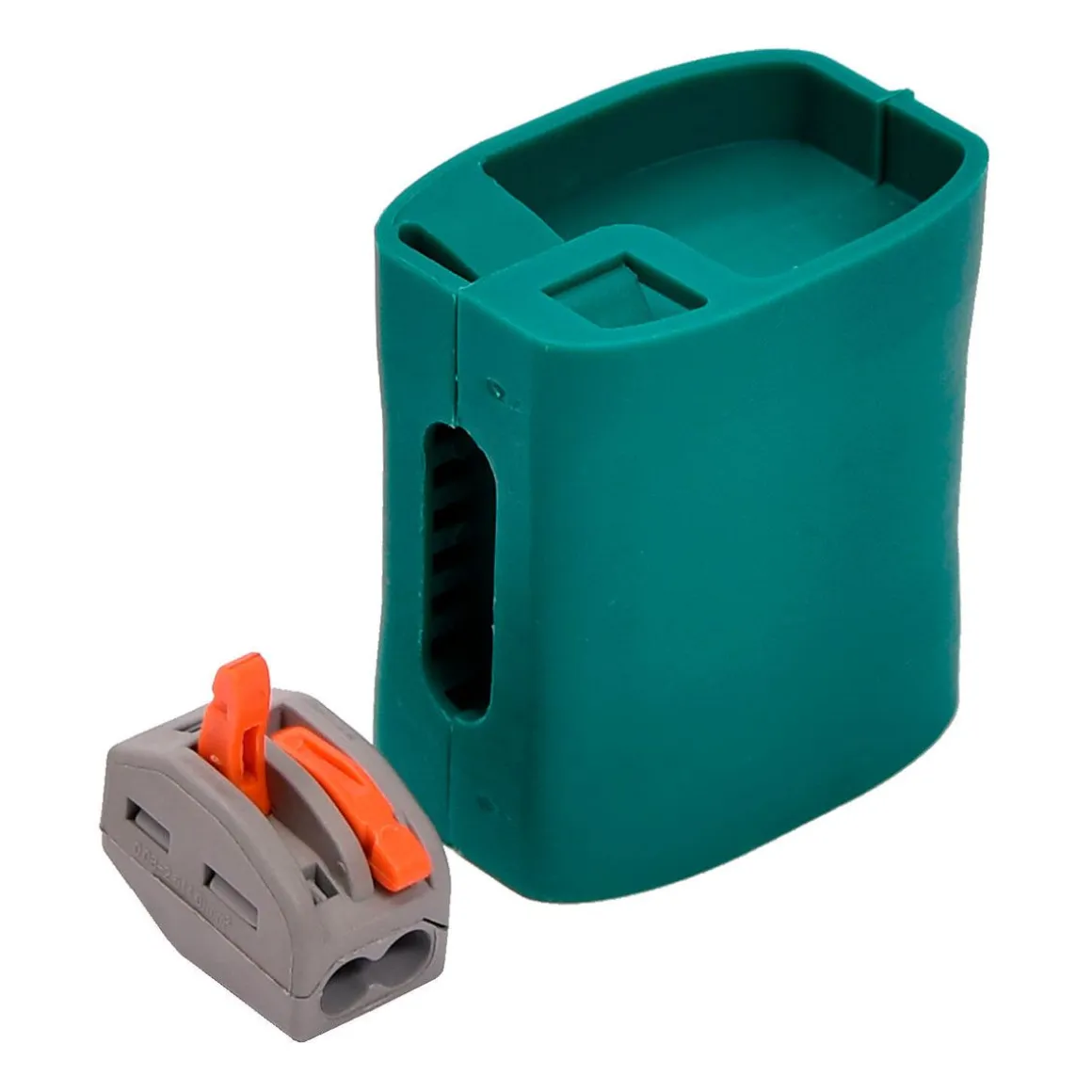 FINBULLET GEELIRASIA IPX8 28X30X18MM JA 2-NAPAINEN VIPURASIAL