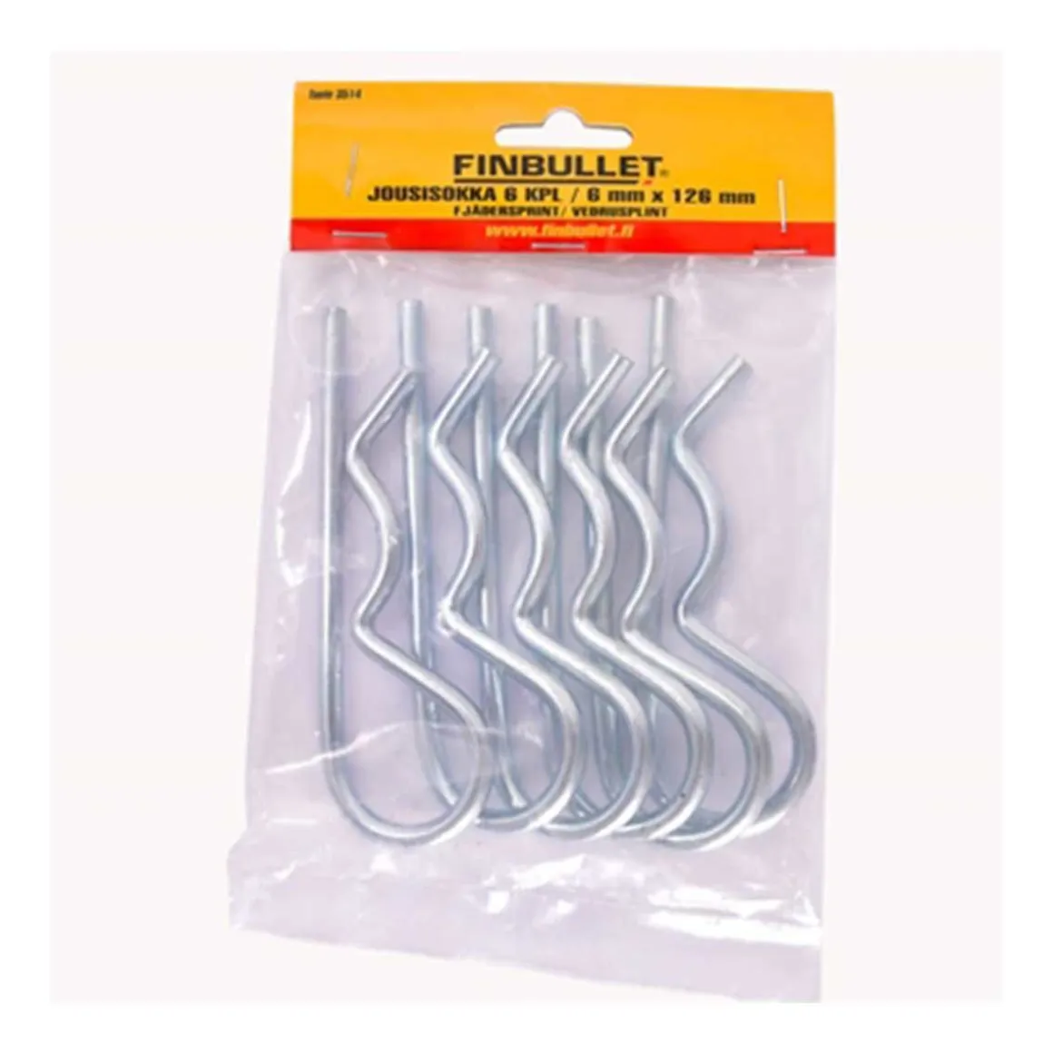 FINBULLET JOUSISOKKA 6X126MM 6KPL