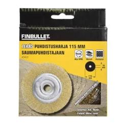 FINBULLET LAUTASHARJA TERÄS 115 X 16 MM