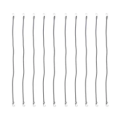 FINBULLET MUSTEKALASARJA 250 MM X 4 MM 10 KPL