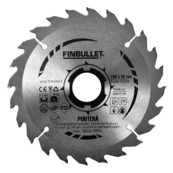 FINBULLET PYÖRÖSAHANTERÄ 165X30X2,2MM 24T