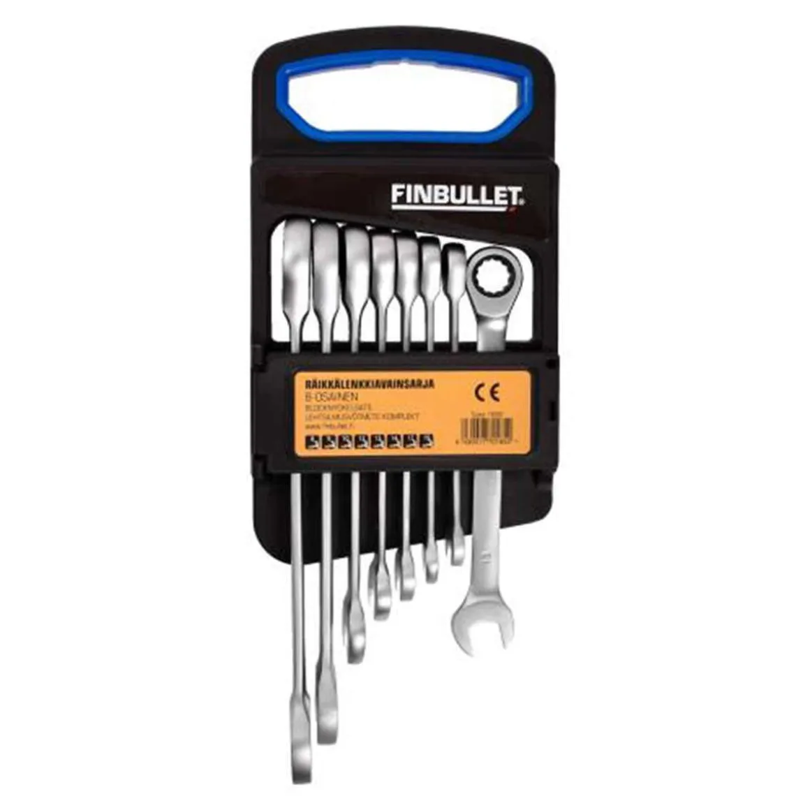 FINBULLET RÄIKKÄLENKKISARJA 8-OS 8-19MM