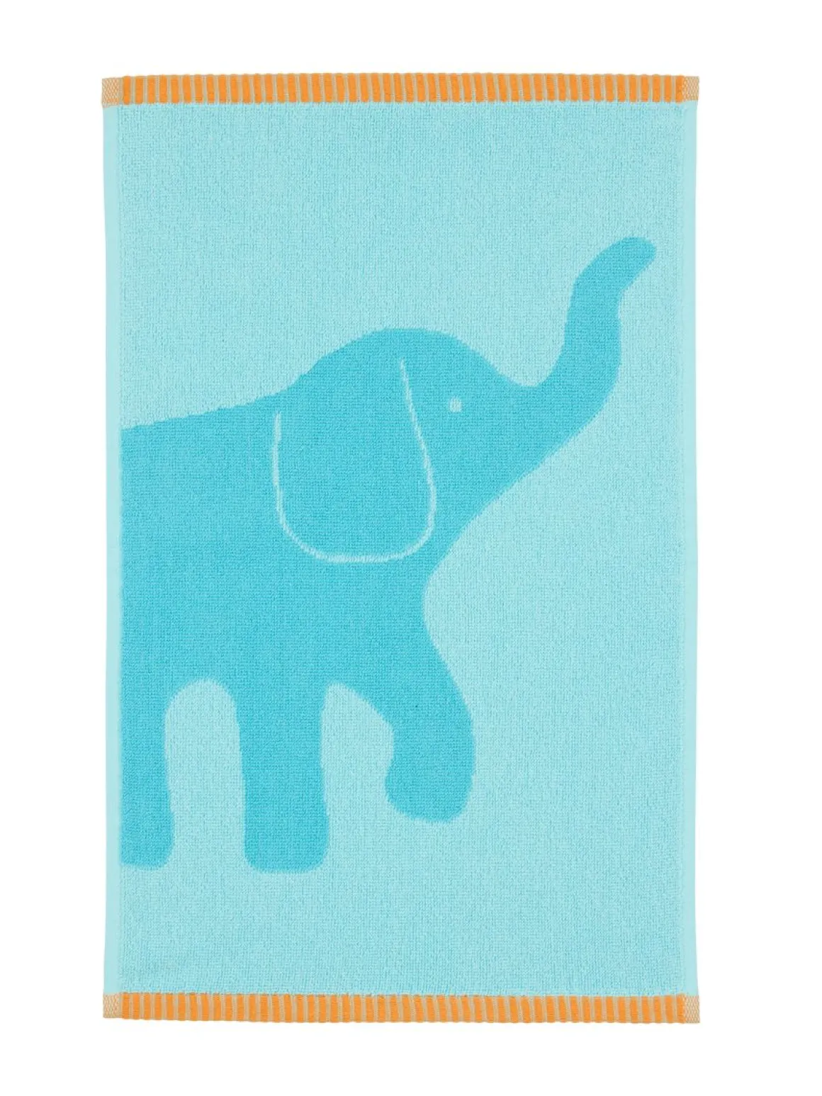 FINLAYSON KÄSIPYYHE ELEFANTTI VAPAA 30X50CM TURKOOSI-ORANSSI