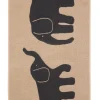 FINLAYSON KÄSIPYYHE ELEFANTTI VAPAA 50X70CM HARMAA/BEIGE