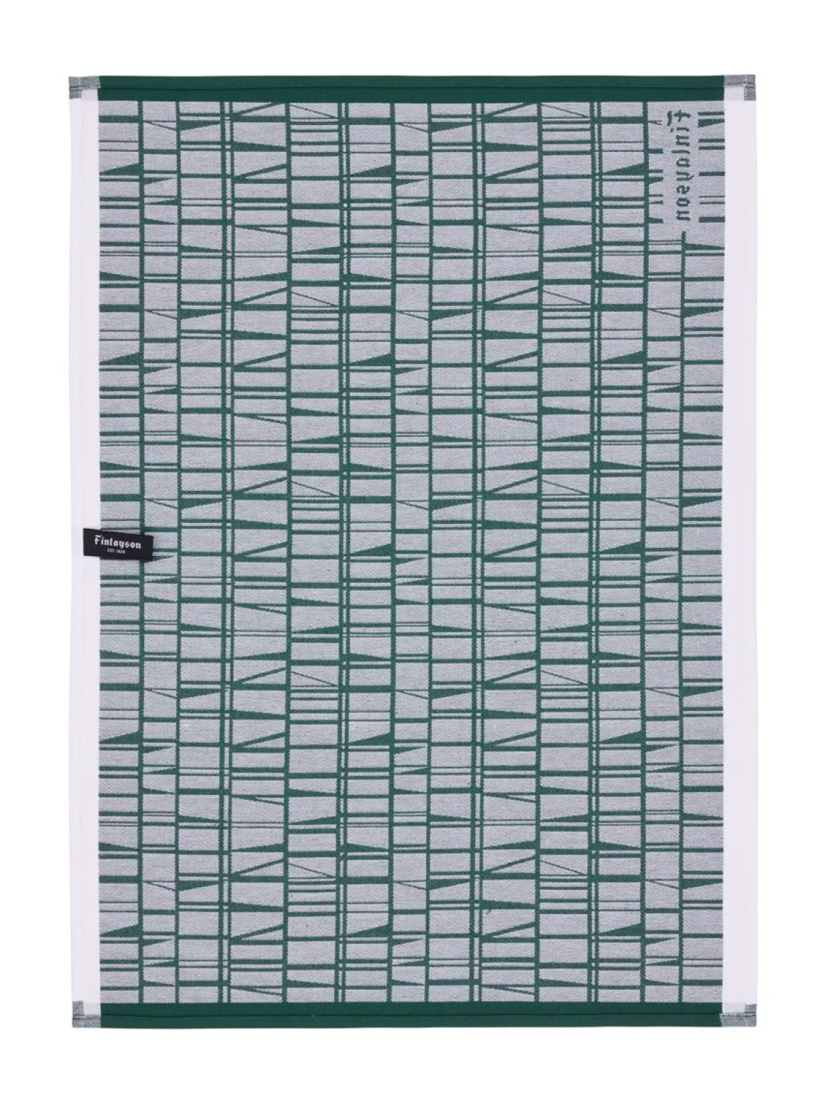 FINLAYSON KEITTIIÖPYYHE CORONNA 50X70CM 2KPL TUMMANVIHREÄ