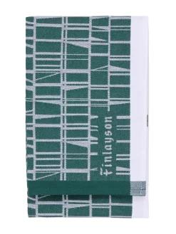 FINLAYSON KEITTIIÖPYYHE CORONNA 50X70CM 2KPL TUMMANVIHREÄ