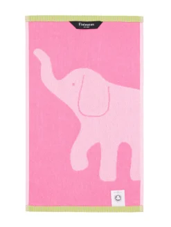 FINLAYSON KÄSIPYYHE ELEFANTTI VAPAA 30X50CM PINKKI/VIHREÄ