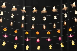 FINNLUMOR HALLOWEEN LED VALOKETJUT 6 ERILAISTA
