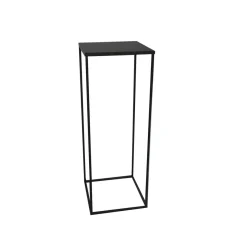FINNMARI TELINE METALLI 19 X 19 X 50 CM MUSTA