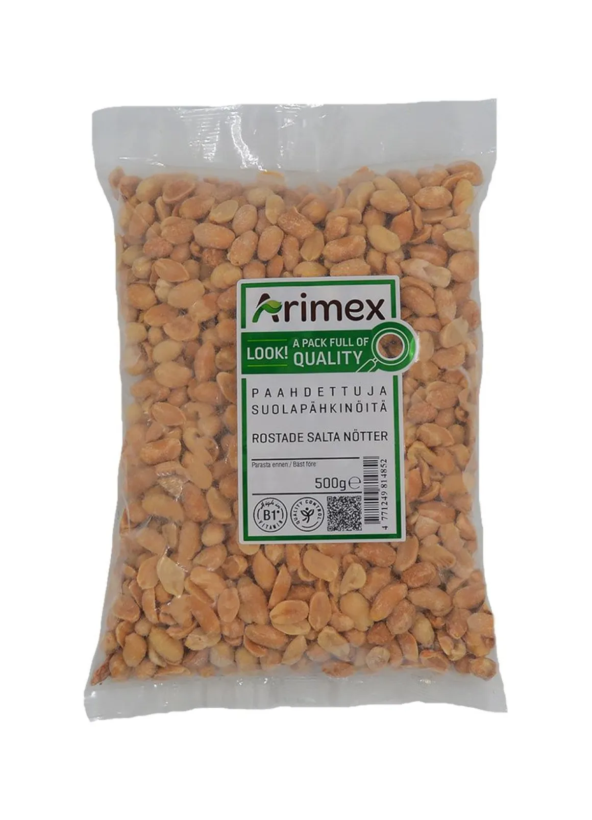 FINNSWEET SUOLAPÄHKINÄ 500 G