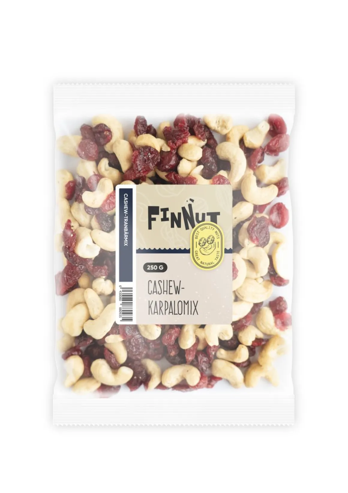 FINNUT CASHEW-KARPALOMIX 250 G