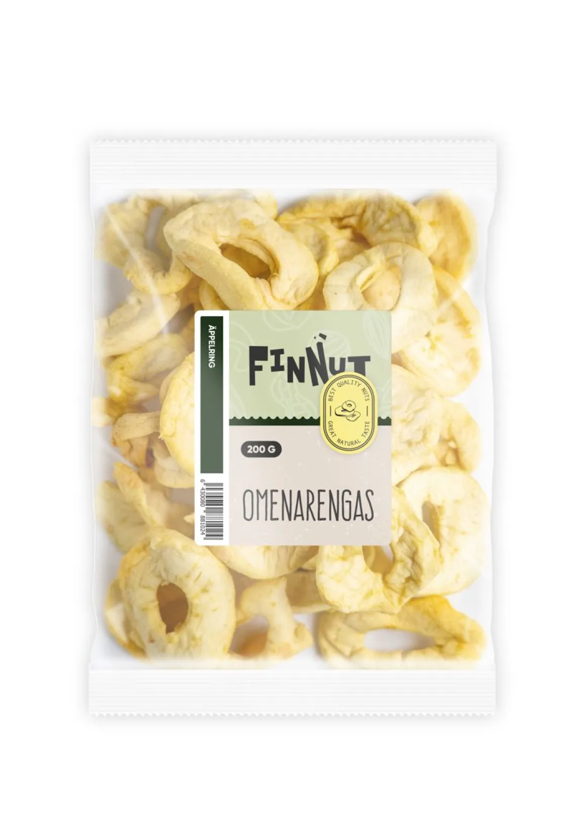 FINNUT OMENARENGAS 200 G