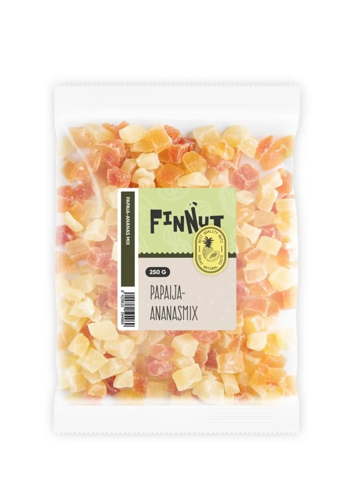 FINNUT PAPAIJA-ANANASMIX 250 G