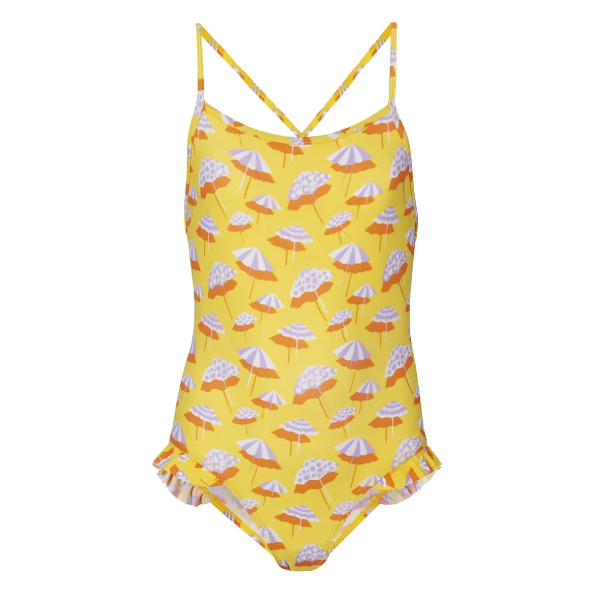 FINNWEAR TYTTÖJEN UIMAPUKU SOFIA 128, 4295 BANANASH