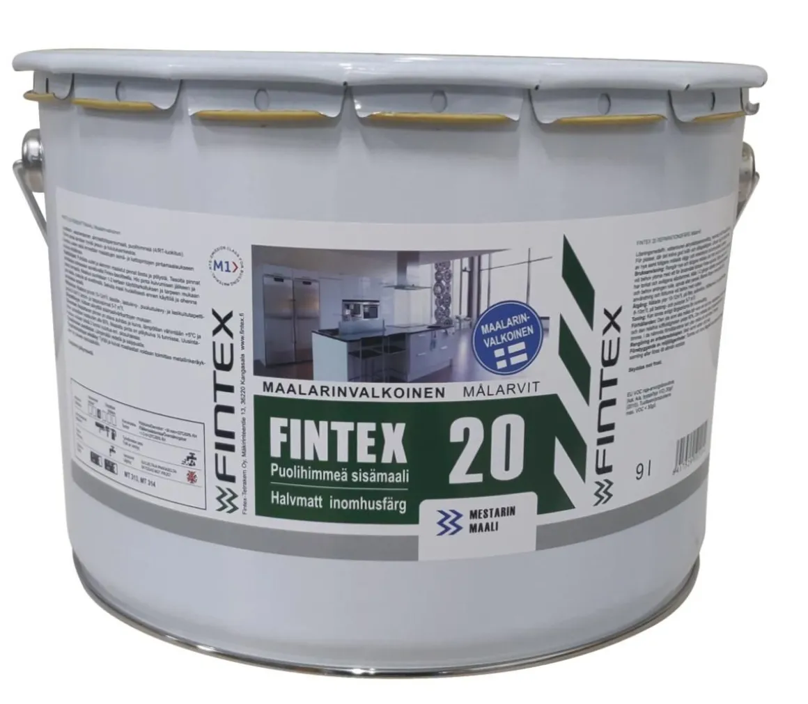 FINTEX 20 REMONTTIMAALI MV PH MAALARINVALKOINEN 9 L