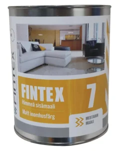 FINTEX 7 PINTAMAALI H A-POHJA VALKOINEN 900 ML
