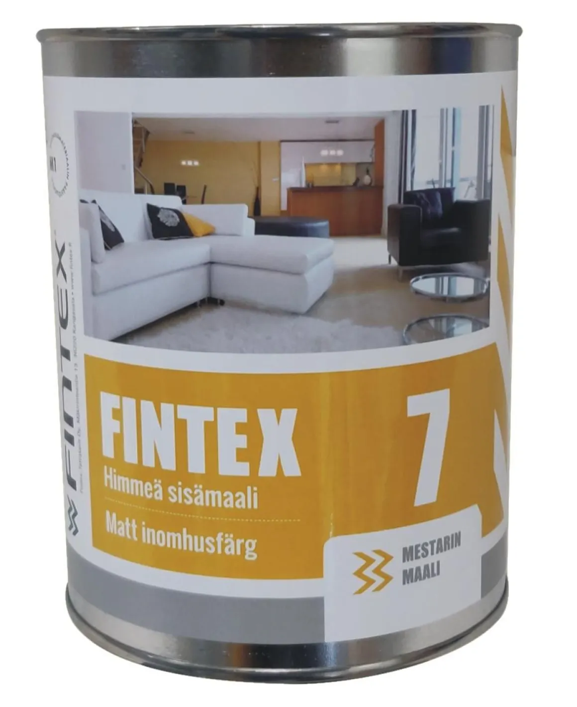 FINTEX 7 PINTAMAALI H A-POHJA VALKOINEN 900 ML