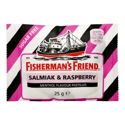 FISHERMAN'S FRIEND SOKTON SALMIAKKI-VADELMA 25 G 25 G