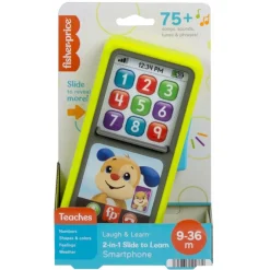 FISHER-PRICE 2-IN-1 SLIDE TO LEARN ÄLYPUHELIN SUOMI/RUOTSI HNL