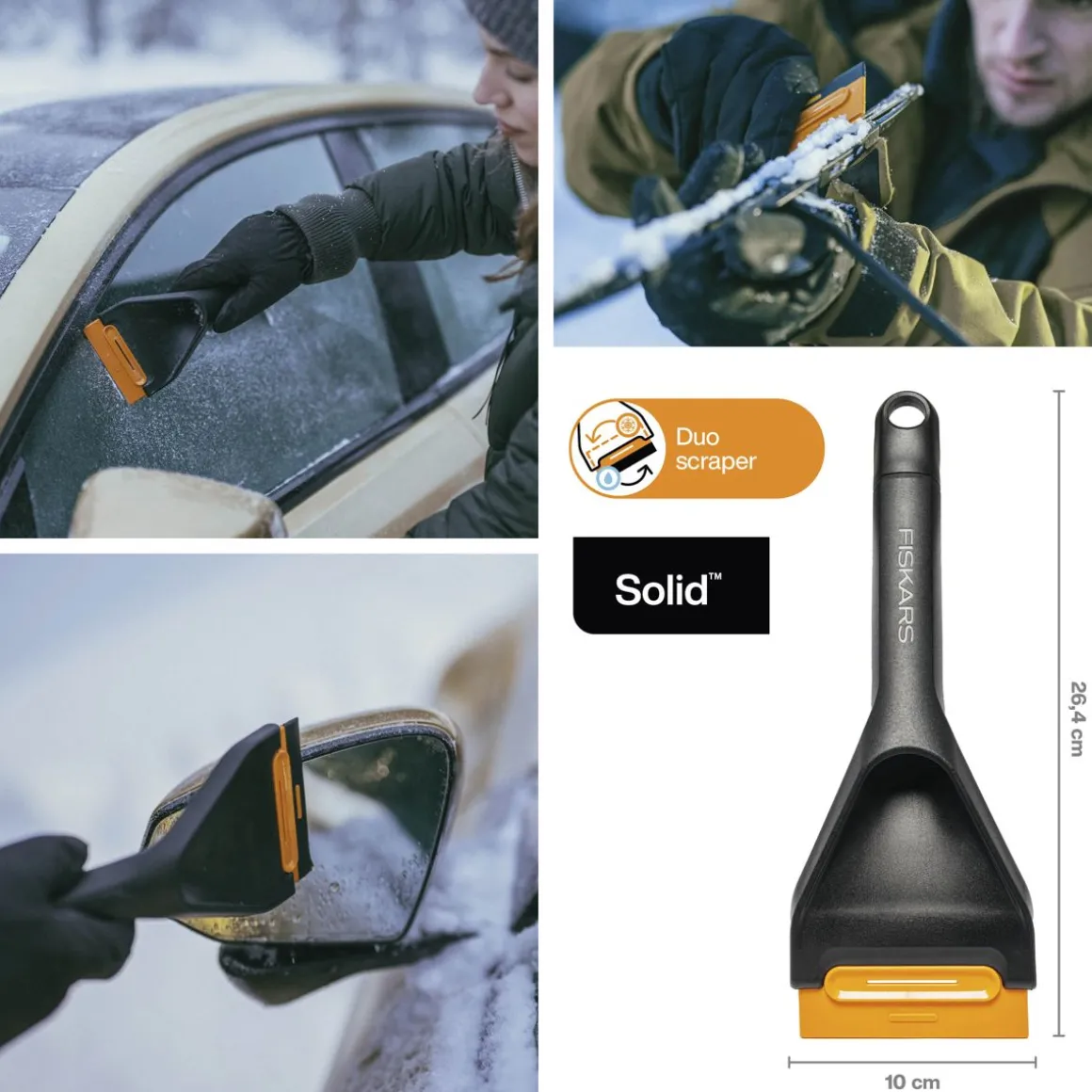 FISKARS SOLID JÄÄRAAPPA 1019354