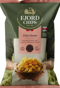 FJORDCHIPS PERUNALASTUT CHILI-JUUSTO 150 G