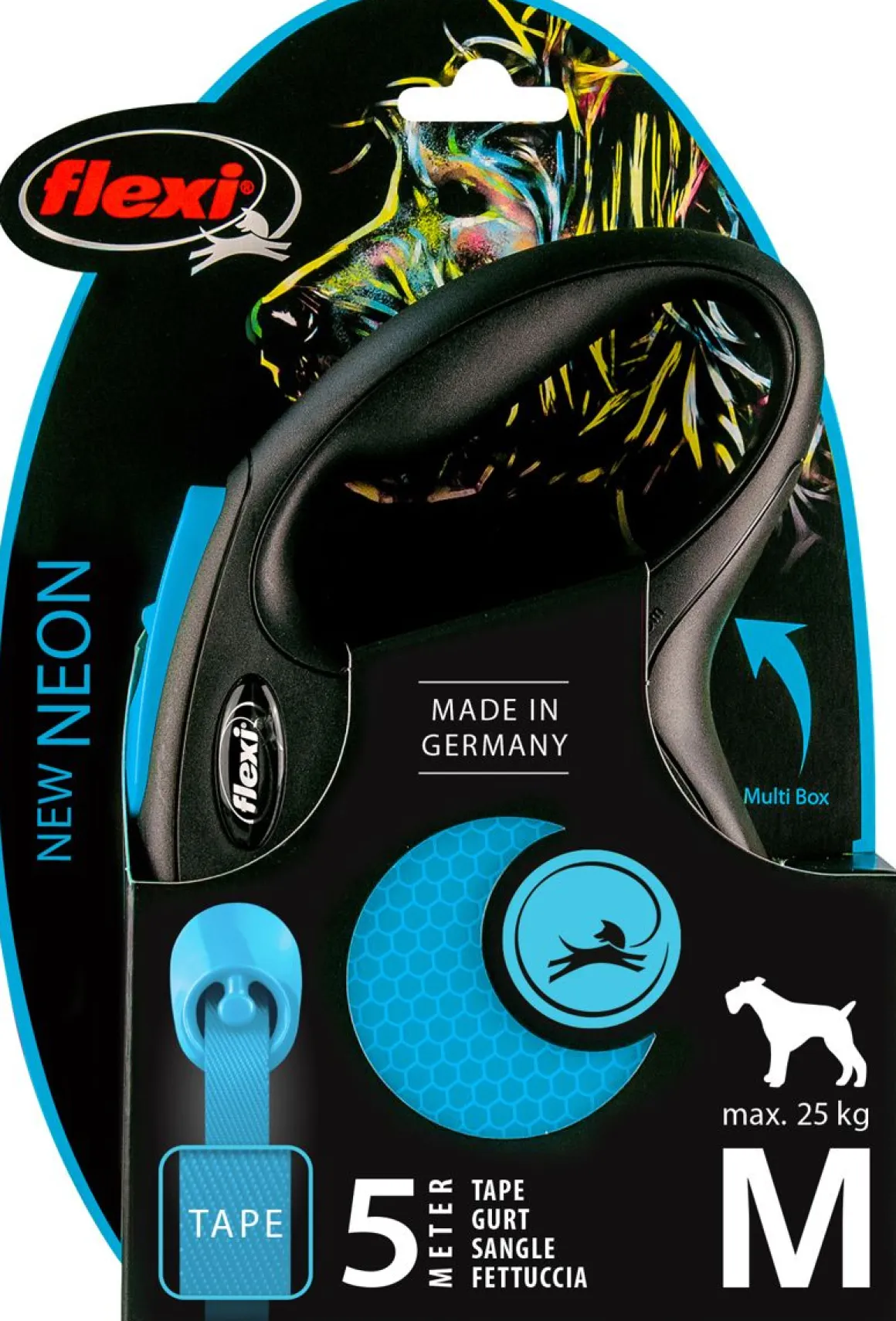 FLEXI NEW NEON SININEN M/25KG 5M NAUHA