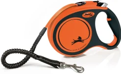 FLEXI XTREME MUSTA-ORANSSI M 5M NAUHA