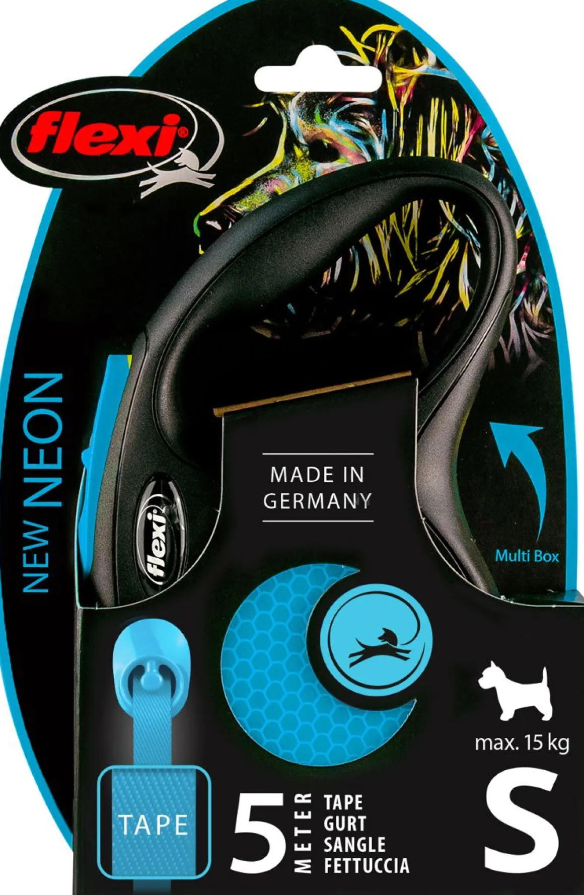 FLEXI NEW NEON SININEN S/15KG 5M NAUHA