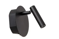 FOCUSLIGHT JOLIJN LADATTAVA SEINÄVALAISIN 10 CM MUSTA